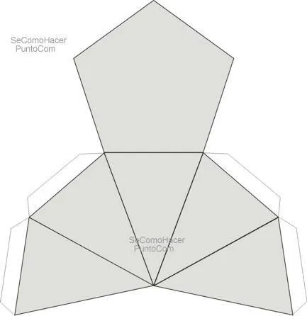 Moldes de figuras geometricas en cartulina - Imagui