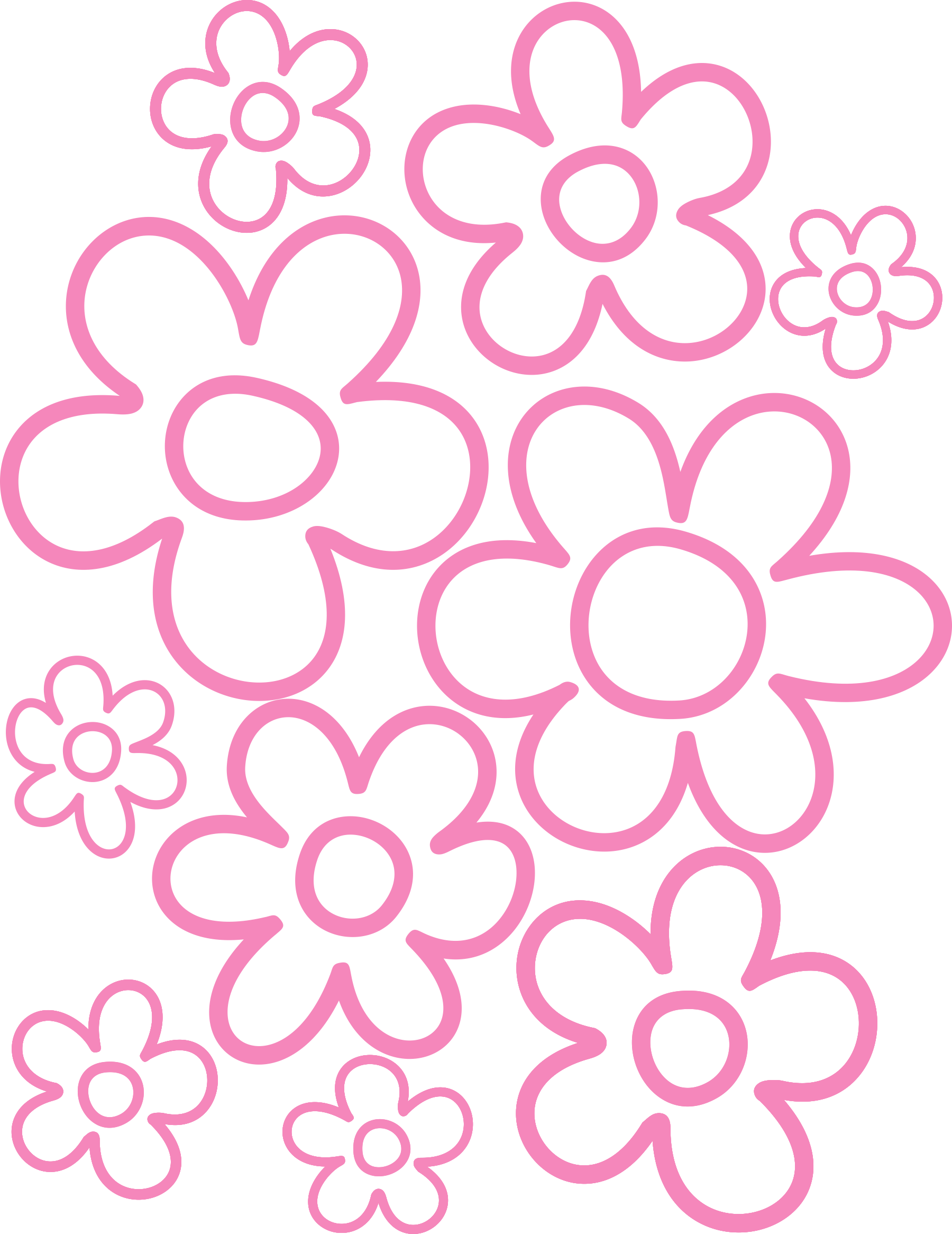 Dibujos de florecitas - Imagui