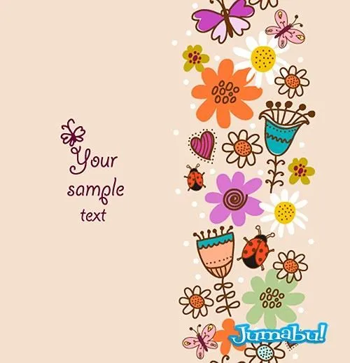 Dibujos de Flores Coloridas en Vectores | Jumabu Dibujos de Flores Coloridas en Vectores | Jumabu