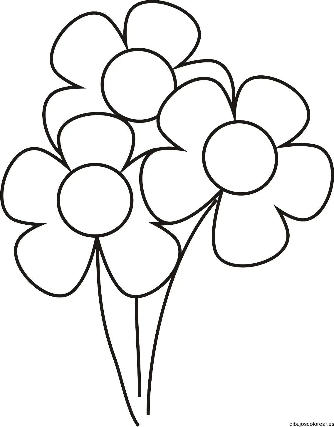Pequenas Flores Colouring Pages (page 2)