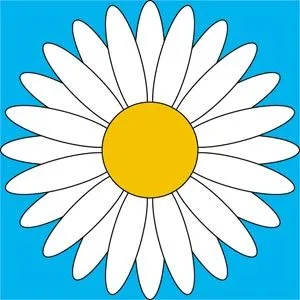 Dibujos de flores. Dibujos de flores para niños