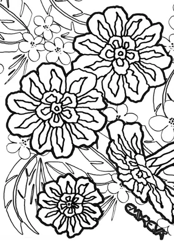 dibujos-de-flores-exoticas- ...