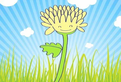 Dibujos de flores para niños. Cómo dibujar un crisantemo Dibujos de flores para niños. Cómo dibujar un crisantemo