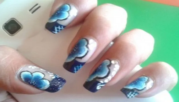 Diseños de flores en uñas « Ideas &amp; Consejos - Ideas &amp; Consejos