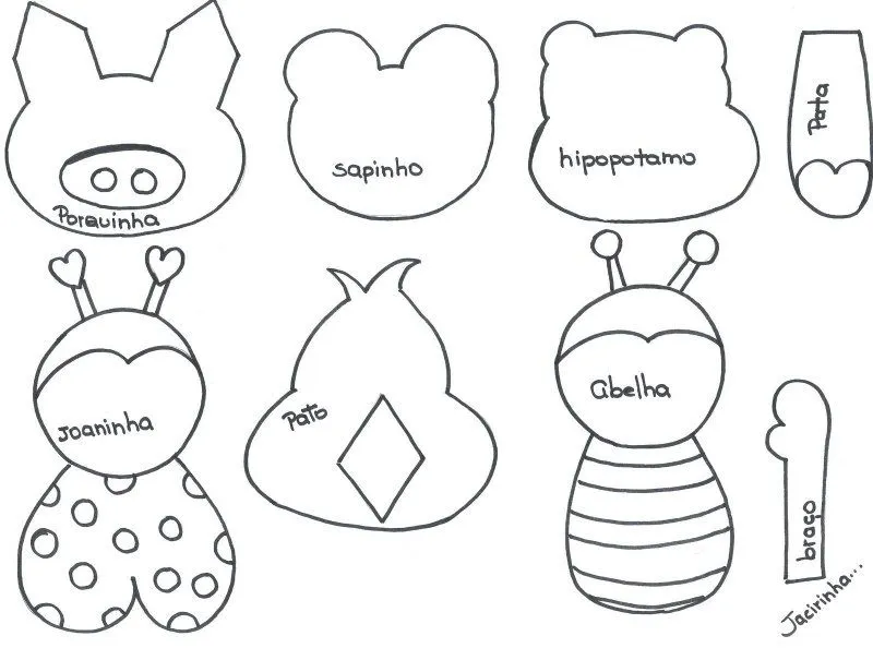 Moldes de muñecos de foami para imprimir - Imagui Moldes de muñecos de foami para imprimir - Imagui