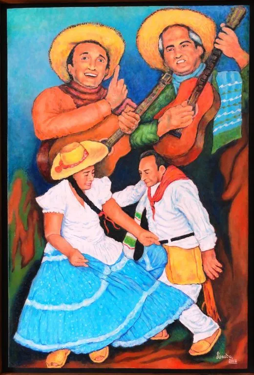 Folclor del sur colombiano LUIS LOSADA - Artelista.