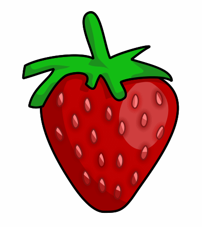 Fresas para colorear e imprimir - Imagui