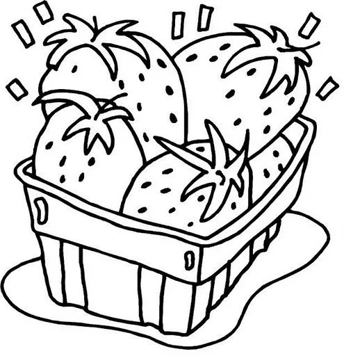 DIBUJOS DE FRESAS PARA COLOREAR | Dibujos para colorear DIBUJOS DE FRESAS PARA COLOREAR | Dibujos para colorear