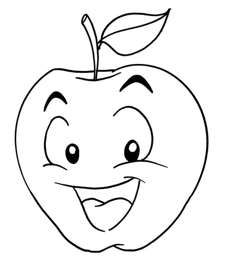 Dibujos de Frutas para colorear, descargar e imprimir | Colorear imágenes Dibujos de Frutas para colorear, descargar e imprimir | Colorear imágenes