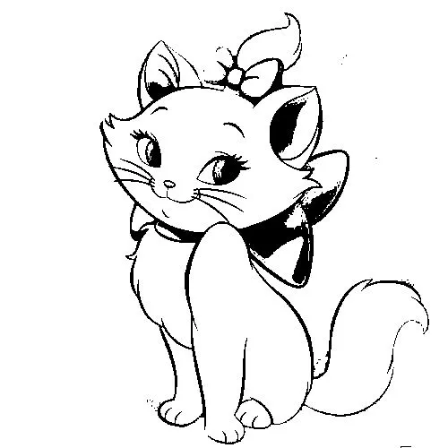 Dibujos y Plantillas para imprimir: Gatos