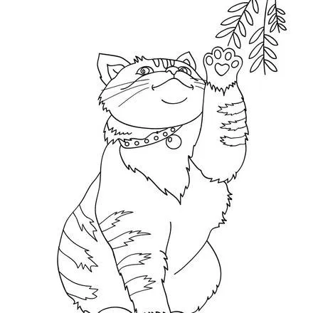 Dibujos GATOS para colorear : 54 dibujos de animales para colorear ...