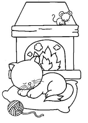Dibujos de gatos y gatitos. Dibujos infantiles de gatos para colorear. Dibujos de gatos y gatitos. Dibujos infantiles de gatos para colorear.