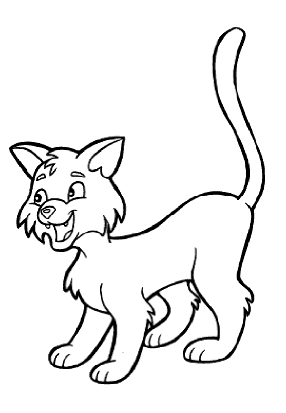 Dibujos de GATOS (Para Colorear y Pintar)