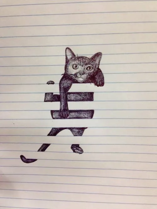 dibujos de gatos | Tumblr