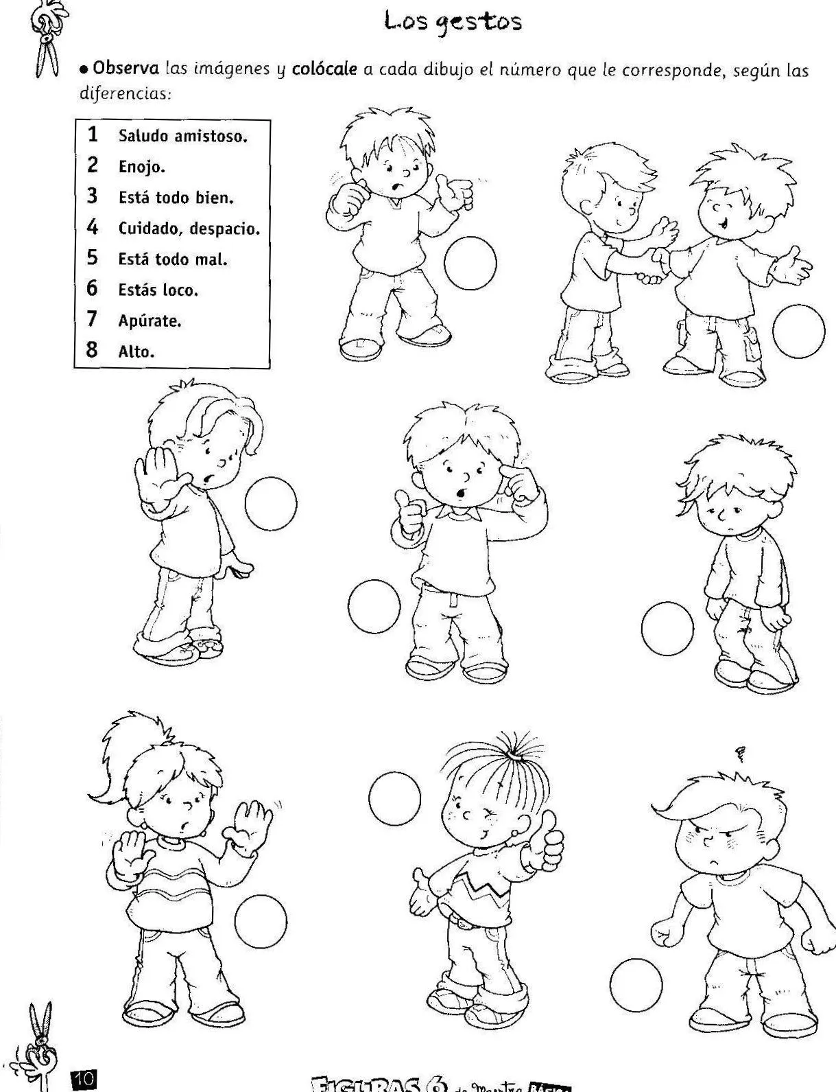 Moldes para Todo: * Los Gestos