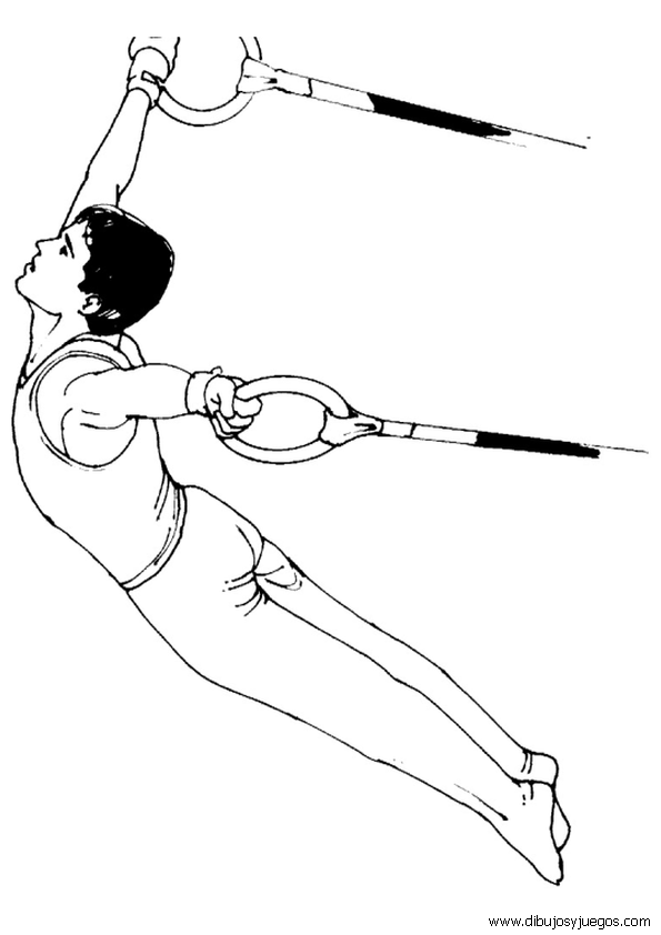 dibujos-gimnasia-007 | Dibujos y juegos, para pintar y colorear