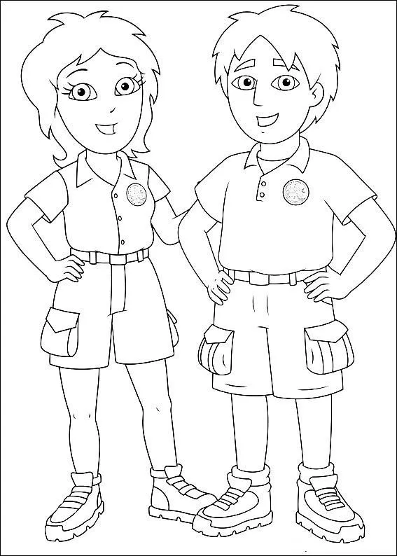 Dibujos de Go Diego Go! Para Colorear | Dibujos y Imágenes Gratis Dibujos de Go Diego Go! Para Colorear | Dibujos y Imágenes Gratis