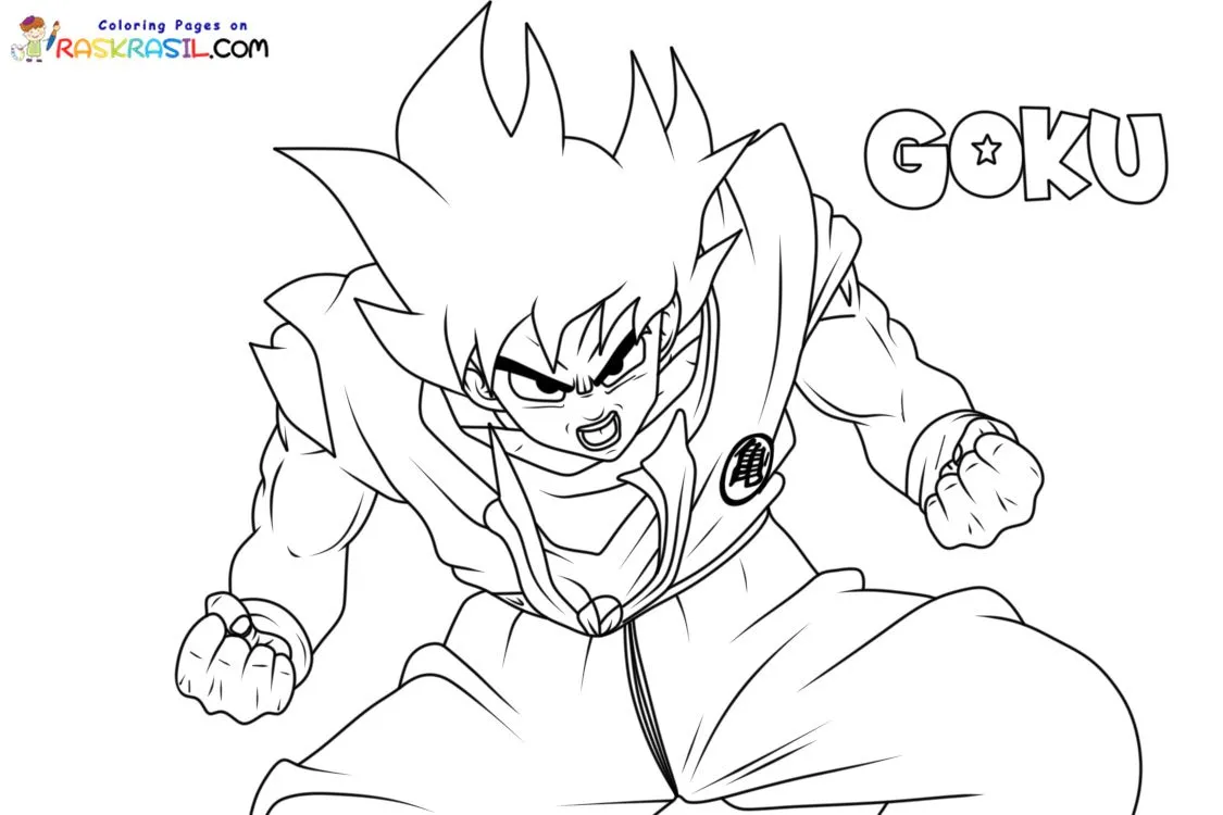 Dibujos de Goku para colorear - 80 imágenes gratis para imprimir Dibujos de Goku para colorear - 80 imágenes gratis para imprimir