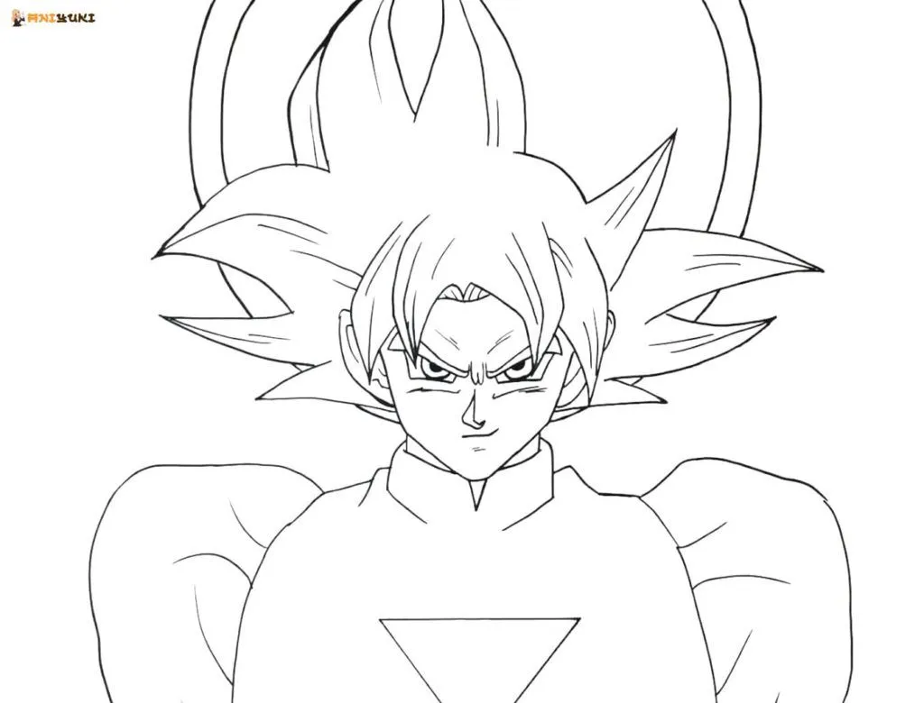 Dibujos de Goku para colorear - AniYuki.com