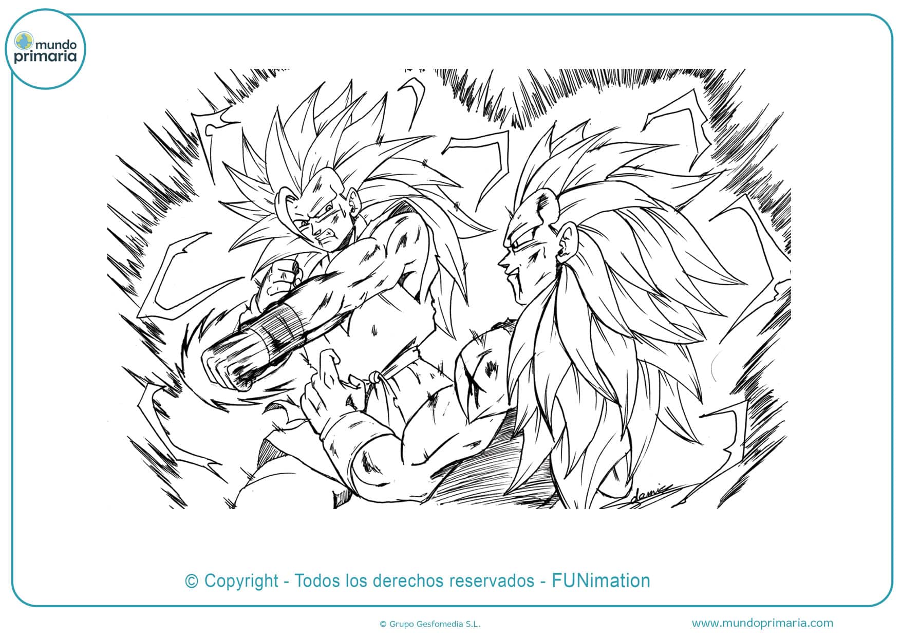 ▷ Dibujos de Goku y Son Goku para Colorear 【Listos para Imprimir】 ▷ Dibujos de Goku y Son Goku para Colorear 【Listos para Imprimir】