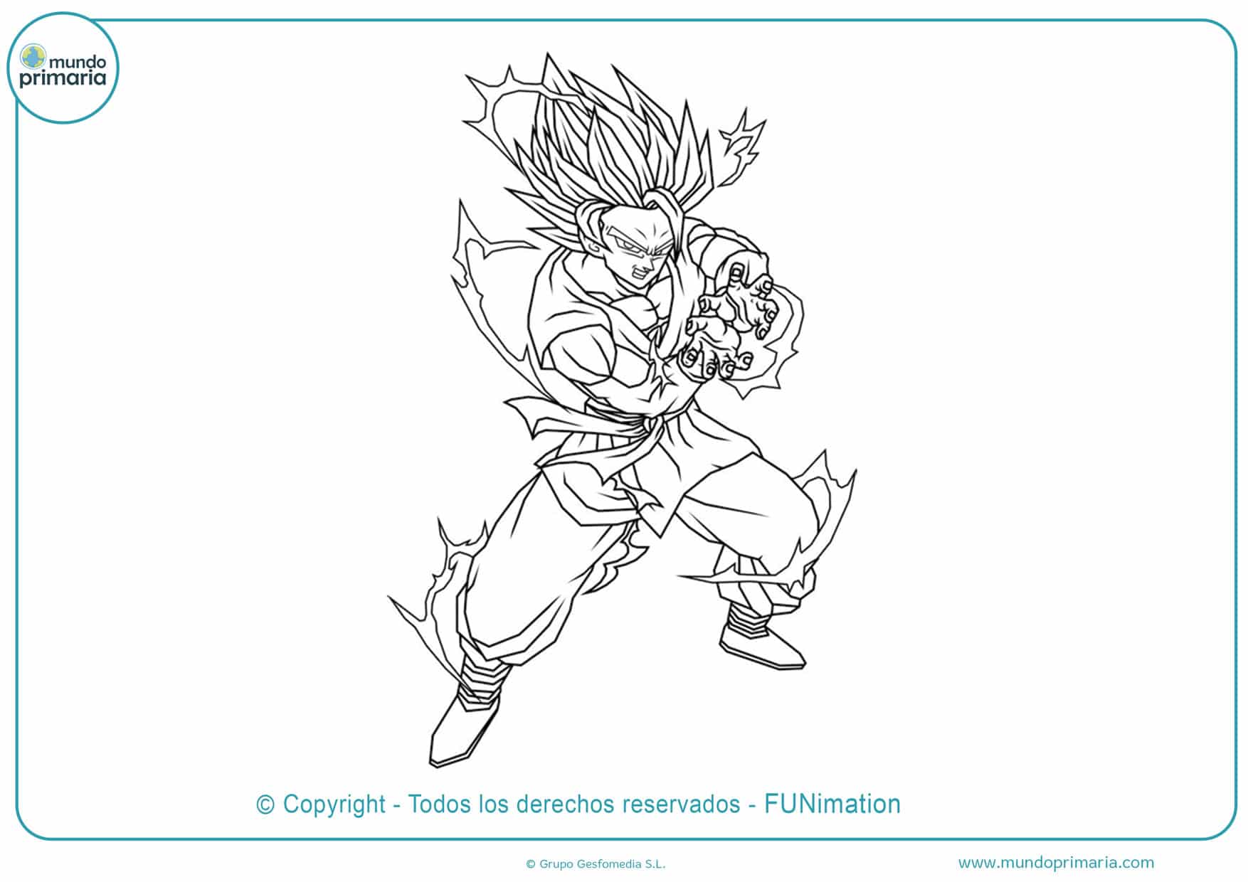 ▷ Dibujos de Goku y Son Goku para Colorear 【Listos para Imprimir】 ▷ Dibujos de Goku y Son Goku para Colorear 【Listos para Imprimir】