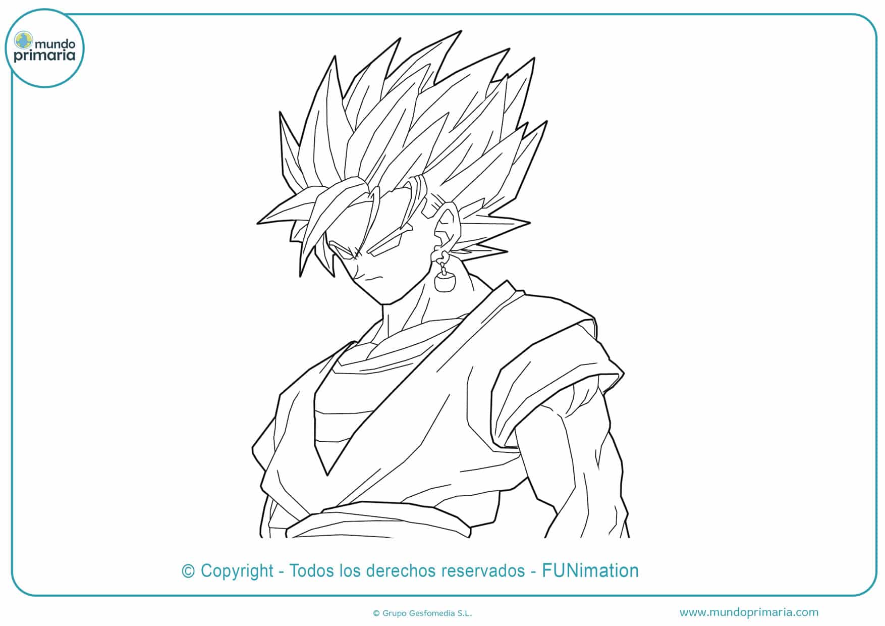 ▷ Dibujos de Goku y Son Goku para Colorear 【Listos para Imprimir】 ▷ Dibujos de Goku y Son Goku para Colorear 【Listos para Imprimir】