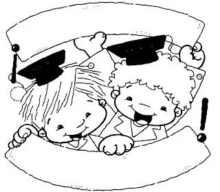 Dibujos de Graduacion para imprimir y colorear Dibujos de Graduacion para imprimir y colorear