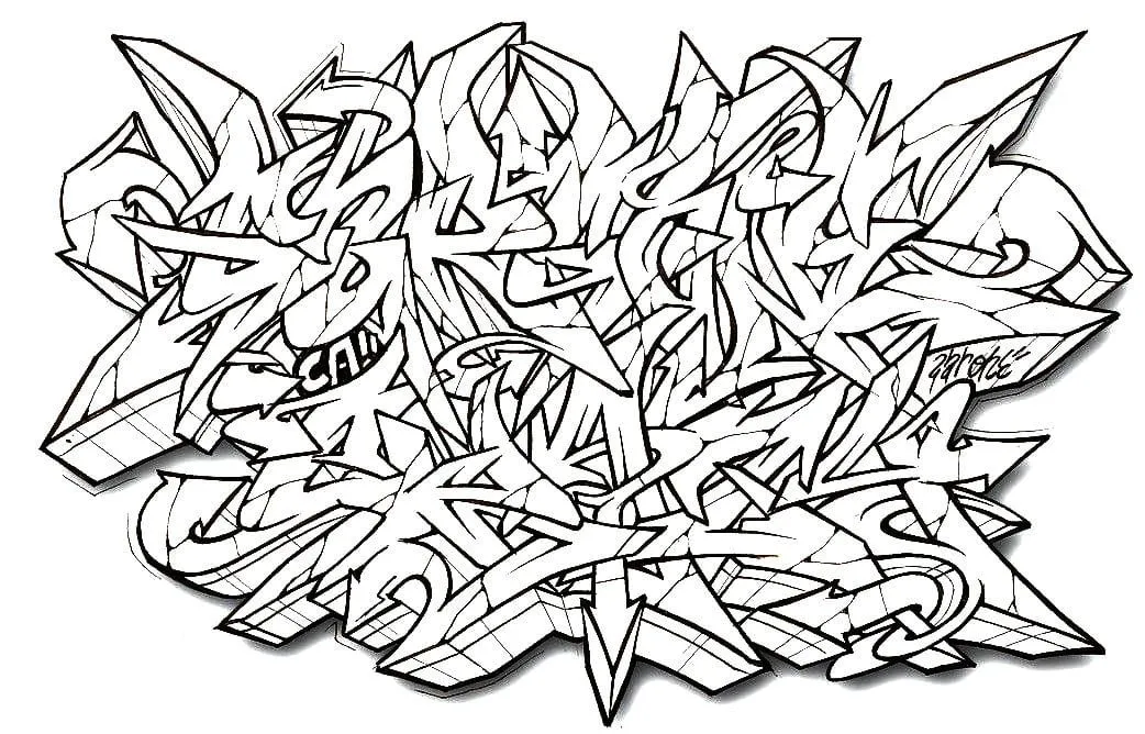 Dibujos de Graffitis para colorear imprimir | WONDER DAY — Dibujos para colorear para niños y adultos Dibujos de Graffitis para colorear imprimir | WONDER DAY — Dibujos para colorear para niños y adultos