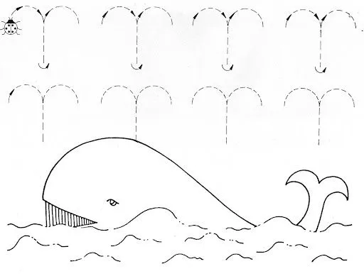 MAS DIBUJOS DE GRAFOMOTRICIDAD PARA NIÑOS