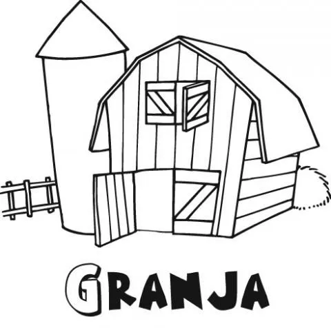 Dibujos de Granja para colorear