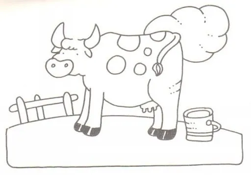 DIBUJOS DE LA GRANJA PARA COLOREAR