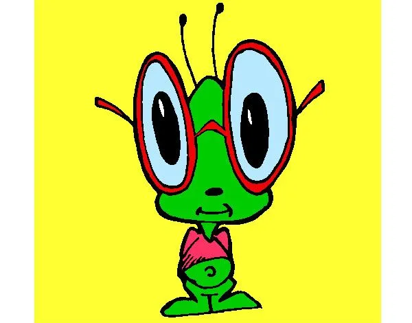 Dibujos de Grillos para Colorear - Dibujos.net Dibujos de Grillos para Colorear - Dibujos.net