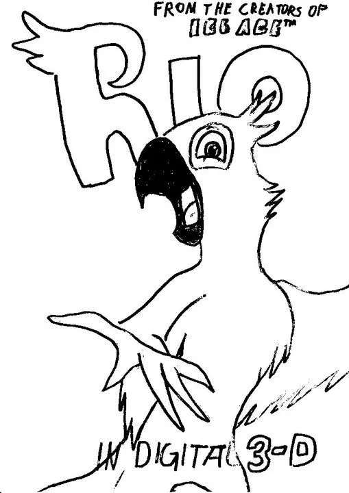 Láminas para Colorear - Coloring Pages: Rio para colorear ... Láminas para Colorear - Coloring Pages: Rio para colorear ...