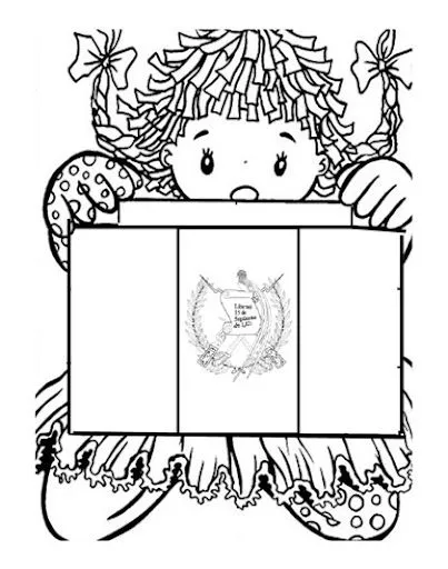 Dibujos de Guatemala para colorear | Jugar y colorear