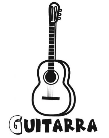 Niños tocando la guitarra para colorear - Imagui Niños tocando la guitarra para colorear - Imagui