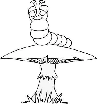 DIBUJOS DE GUSANOS PARA COLOREAR | Dibujos para colorear