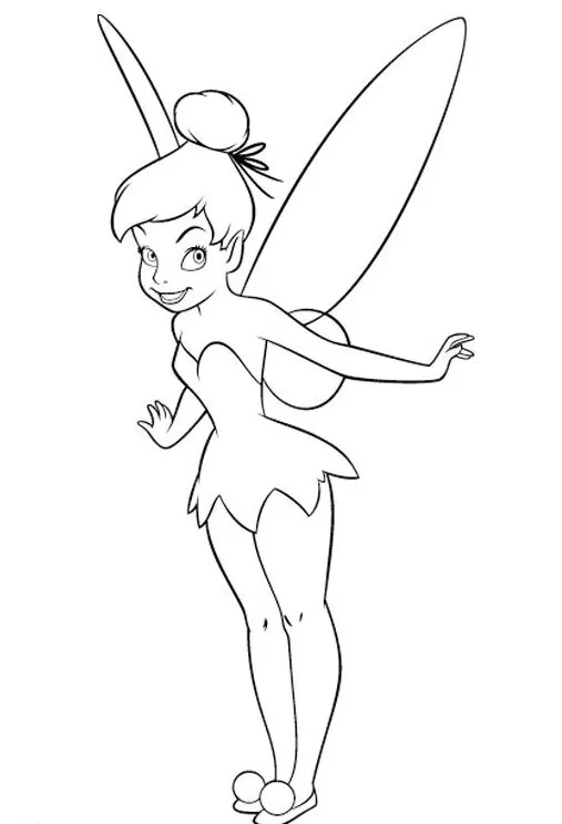 Pinto Dibujos: Dibujos de hadas para colorear