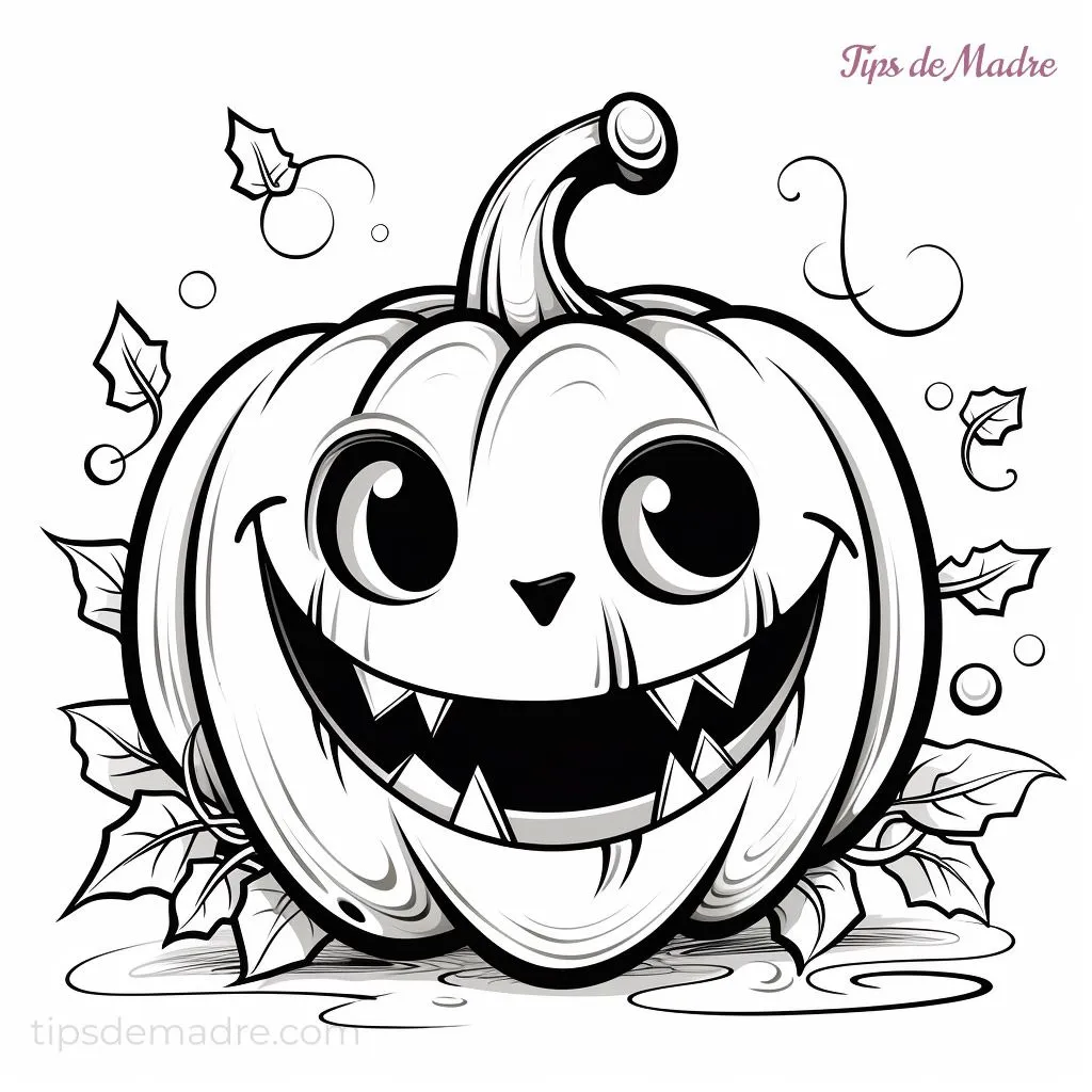 Dibujos de Halloween para colorear e imprimir para niños - Tips de Madre Dibujos de Halloween para colorear e imprimir para niños - Tips de Madre