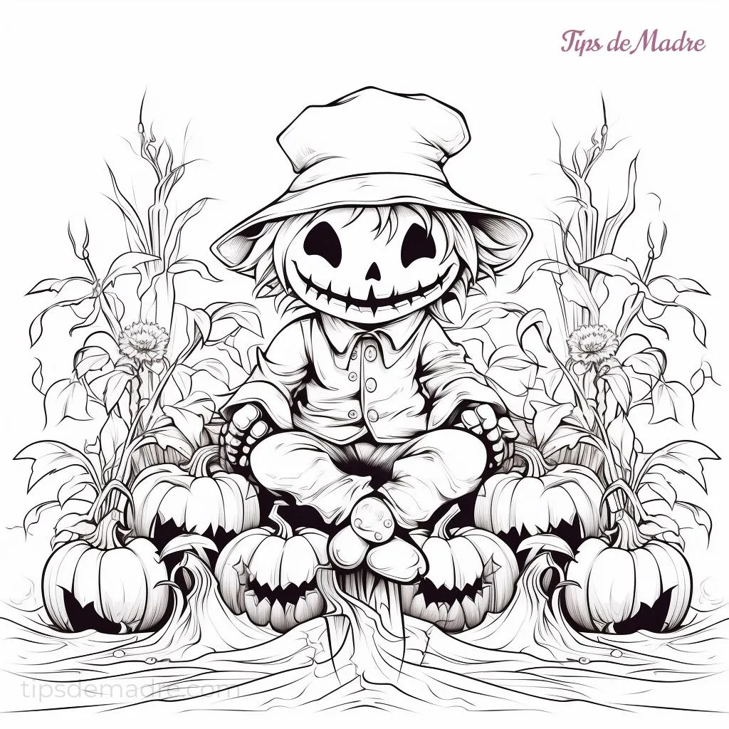 Dibujos de Halloween para colorear e imprimir para niños - Tips de Madre Dibujos de Halloween para colorear e imprimir para niños - Tips de Madre
