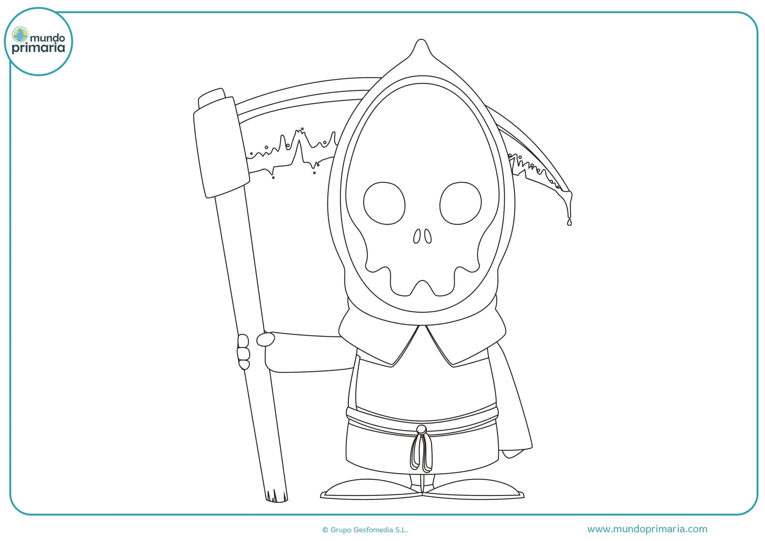 ▷ Dibujos de Halloween para Colorear para niños [Fáciles de Imprimir]