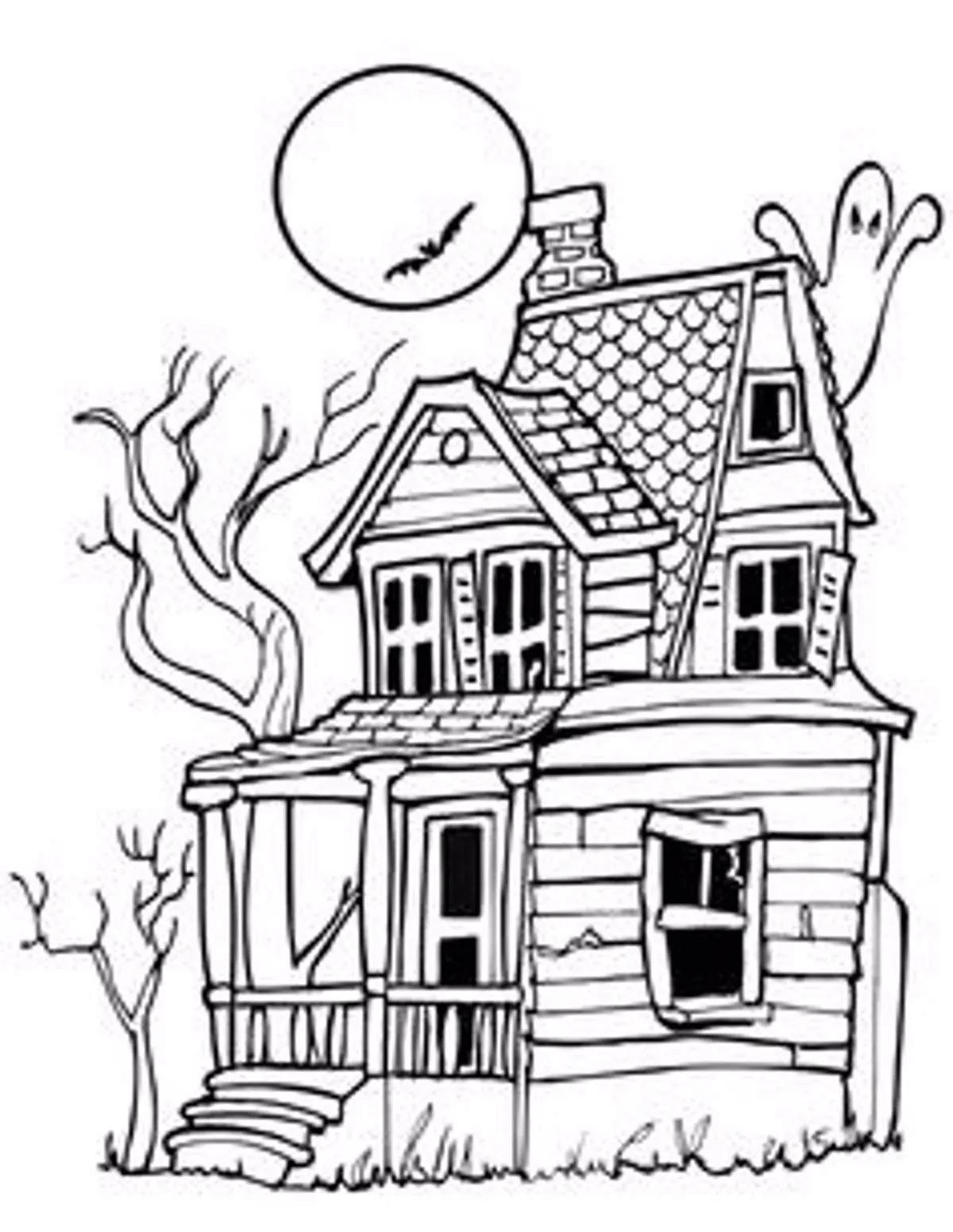 Los dibujos de Halloween para colorear más terroríficos Los dibujos de Halloween para colorear más terroríficos