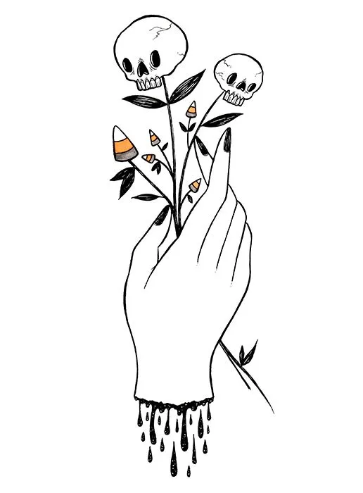 Dibujos de Halloween fáciles de hacer →【Y bonitos】 | Easy halloween  drawings, Easy drawings, Halloween drawings