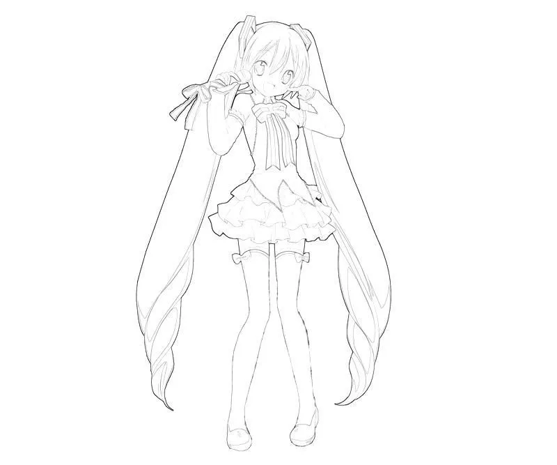 dibujos de hatsune miku para colorear - Clip Art Library dibujos de hatsune miku para colorear - Clip Art Library