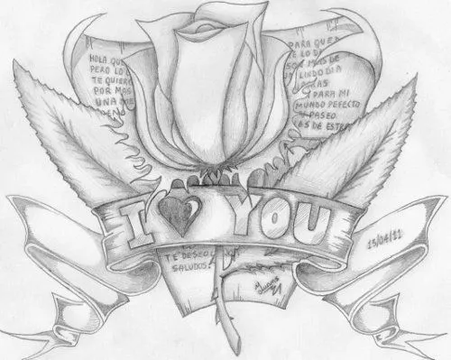 Dibujos Hechos a lápiz con Frases de Amor – Información imágenes Dibujos Hechos a lápiz con Frases de Amor – Información imágenes