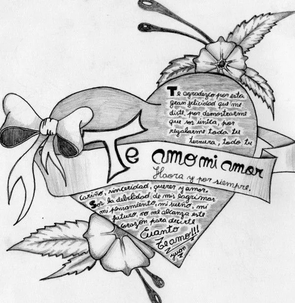 Dibujos Hechos a lápiz con Frases de Amor – Información imágenes Dibujos Hechos a lápiz con Frases de Amor – Información imágenes