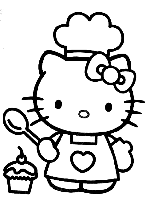 dibujos de hello kitty