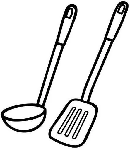 DIBUJOS DE COSAS DEL HOGAR PARA COLOREAR