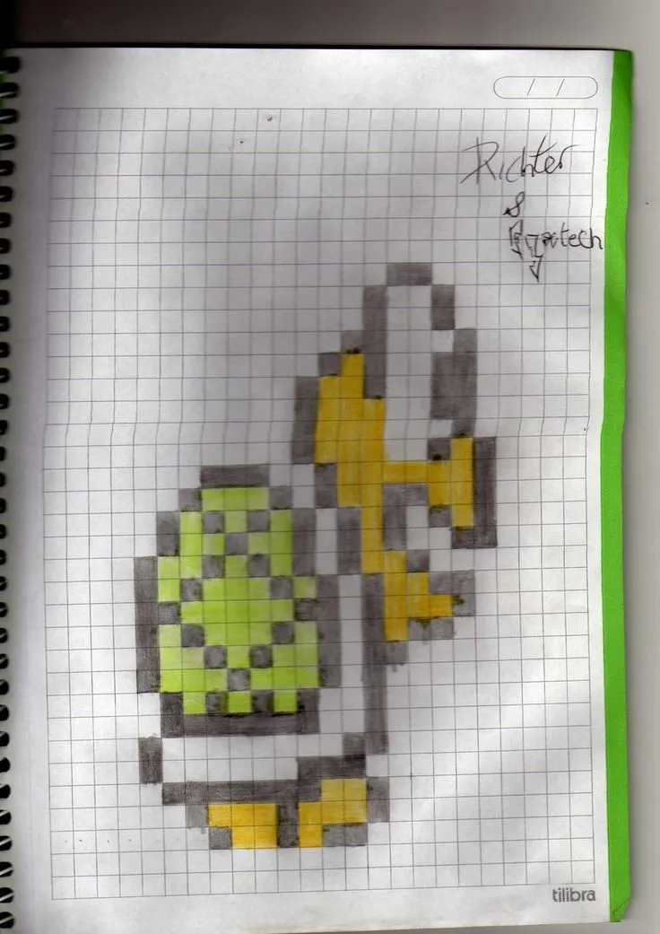 dibujos en hojas cuadriculadas - Buscar con Google | Ideas para el ...