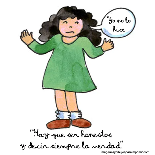 Dibujos de honestidad para imprimir-Imagenes y dibujos para imprimir