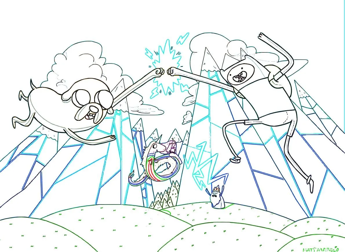 Dibujos de Hora de Aventura para imprimir y pintar ~ Dibujos ... Dibujos de Hora de Aventura para imprimir y pintar ~ Dibujos ...